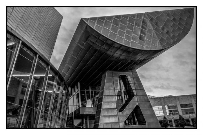 The architecture of The Lowry, Salford Quays