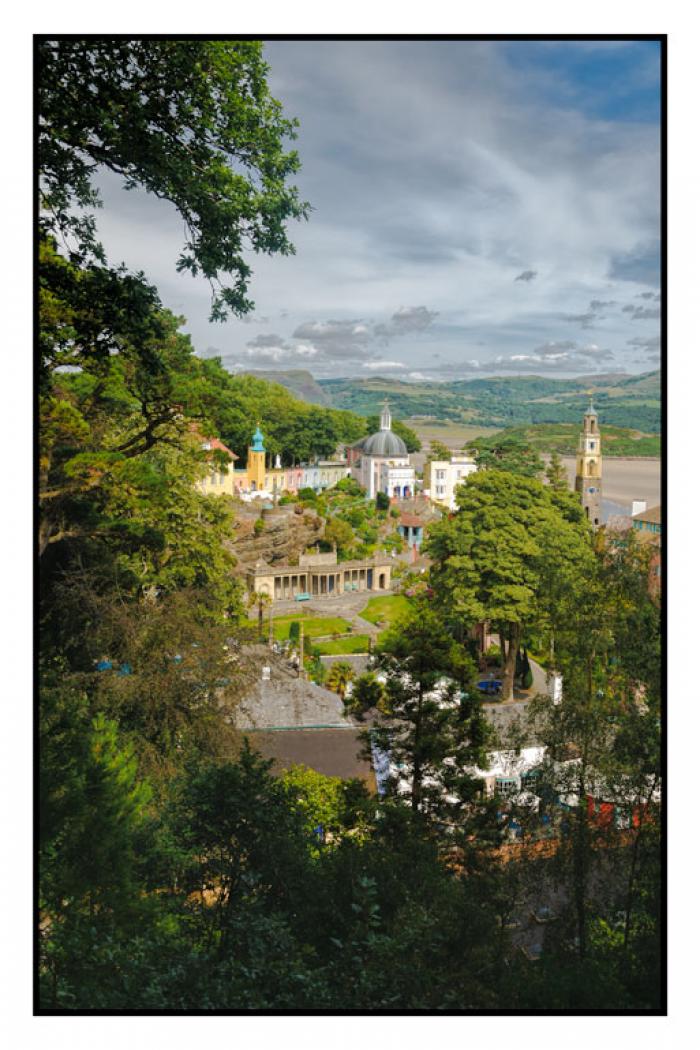 Portmeirion from above
