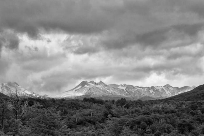 The Martial Mountain Range, Tierra del Fuego