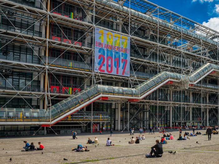 The Pompidou Centre, Paris