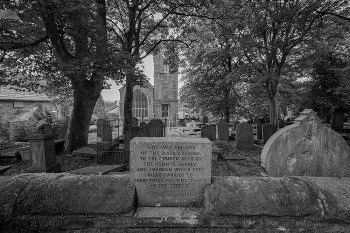 St Michael and All Angels Graveyard and Church, Haworth, West Yorkshire