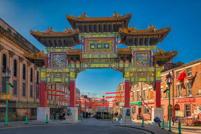The Chinese Arch, Chinatown, Liverpool