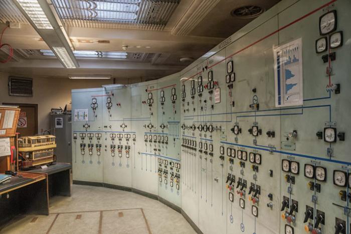 Old Queensway Tunnel control room, Georges Dock Building, Liverpool