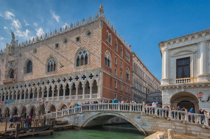 Doge's Palace and the Straw Bridge, Venice