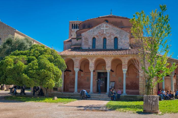 The Church of Santa Fosca, Island of Torcello, Venetian Lagoon