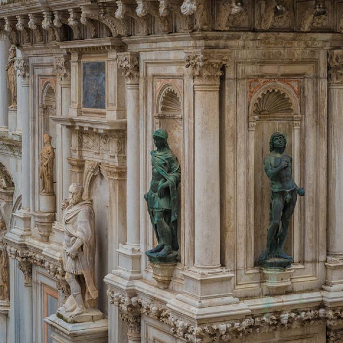 Statues, Doge's Palace, Venice