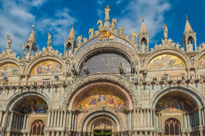 The West Facade of St Mark's Basilica, Venice