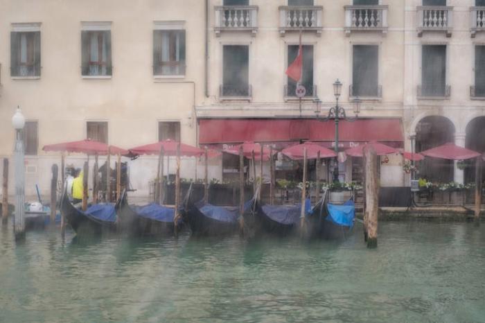 Rained off for the day, Grand Canal, Venice