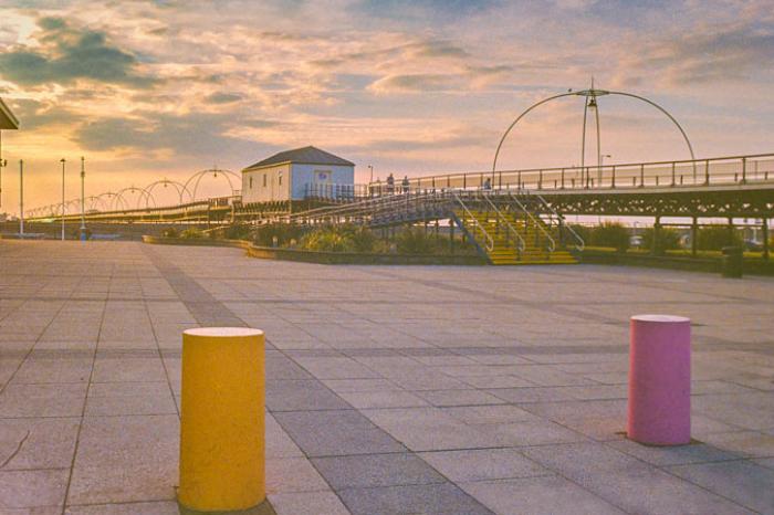 Southport Pier and Ocean Plaza Forecourt